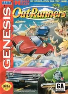 Outrun Sega Genesis Game Cartridge For Sale Dkoldies